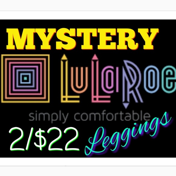LuLaRoe Pants - SOLD ❤2/$22 LulaRoe LEGGINGS BUNDLE💥MYSTERY💥